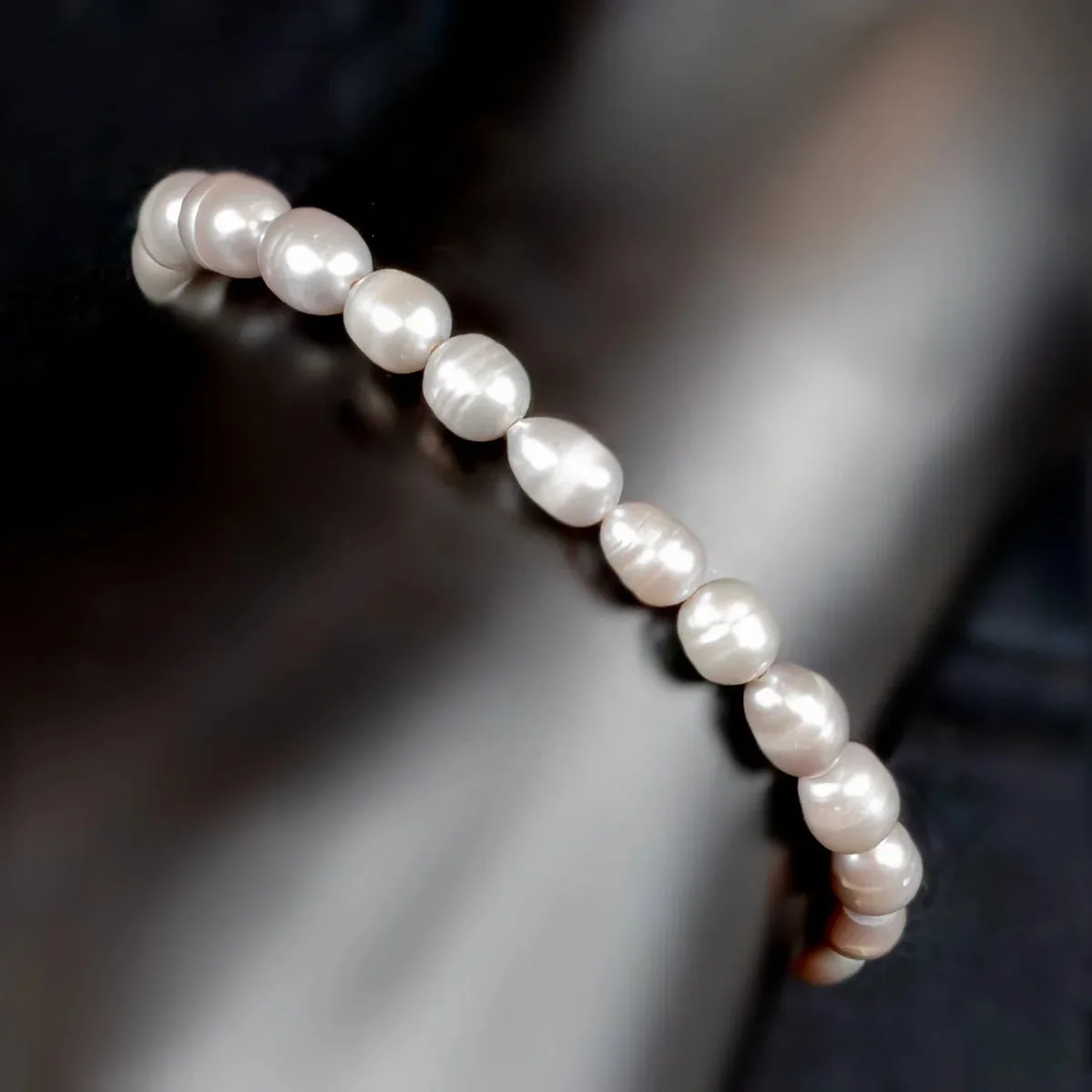 Vance Natural Freshwater Pearl Bracelet