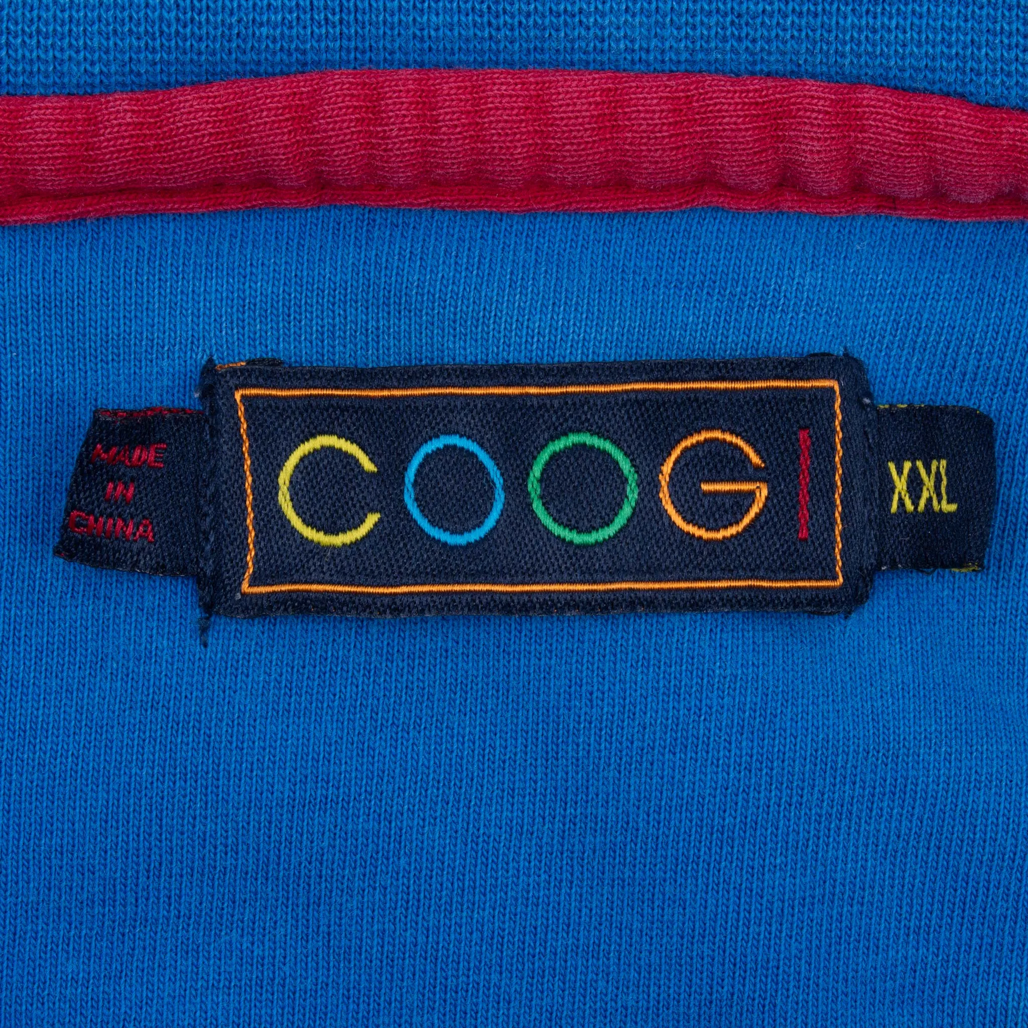 VINTAGE COOGI ALL OVER PRINT TEE SHIRT 2000S SIZE 2XL