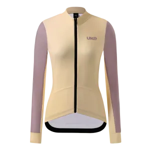 Women's Thermal LS Jersey CL-1 Misty And Diffuse-Yellowish Purple