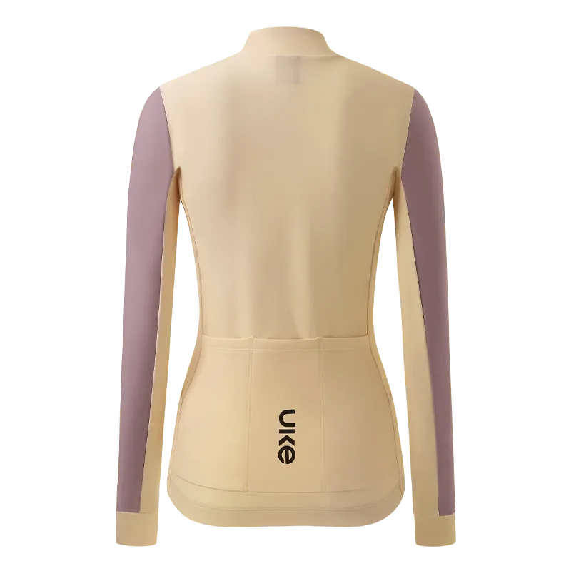 Women's Thermal LS Jersey CL-1 Misty And Diffuse-Yellowish Purple