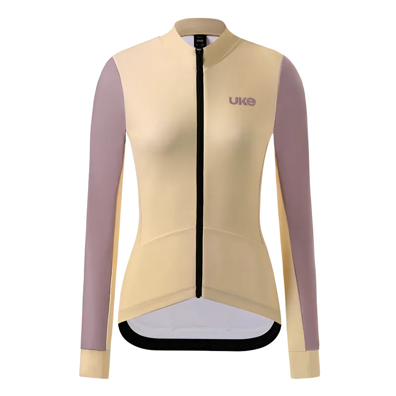 Women's Thermal LS Jersey CL-1 Misty And Diffuse-Yellowish Purple