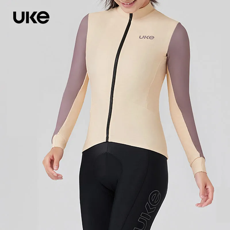 Women's Thermal LS Jersey CL-1 Misty And Diffuse-Yellowish Purple